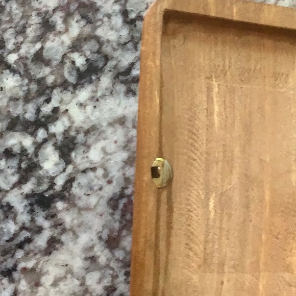 Vintage small hinged box, wood inlay, made in Germany - Picture 8 of 13